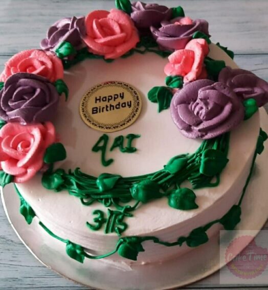 Floral Rose Cake